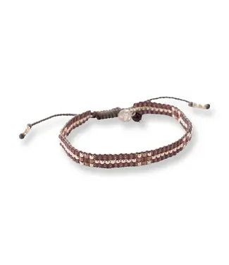 A BEAUTIFUL STORY •• Competent Garnet Bracelet SC | Zilver
