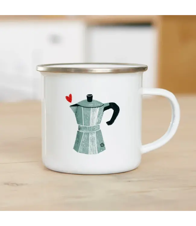 Illu-ster •• Emaille mok |  Coffeepot