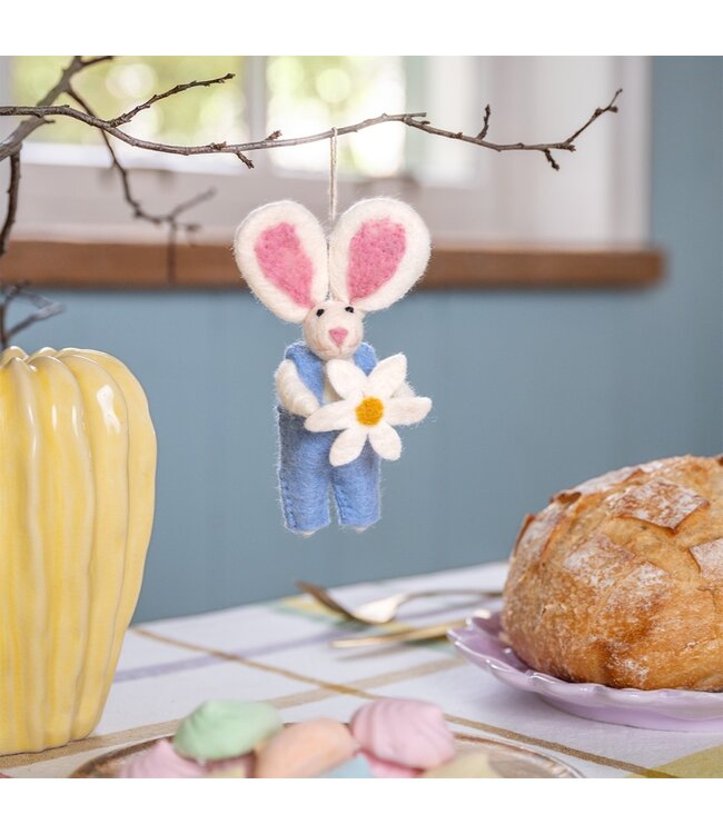 SJAAL MET VERHAAL  •• Hanger Haasje met Margriet