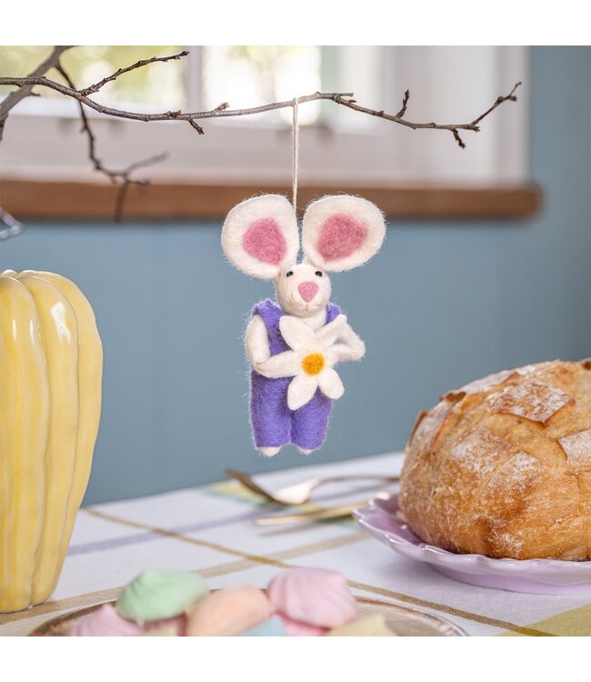 SJAAL MET VERHAAL  •• Hanger Haasje met Margriet