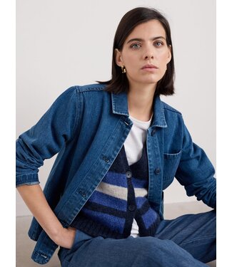 SEASALT CORNWALL •• Reading Rocks Jacket II | Mid Wash