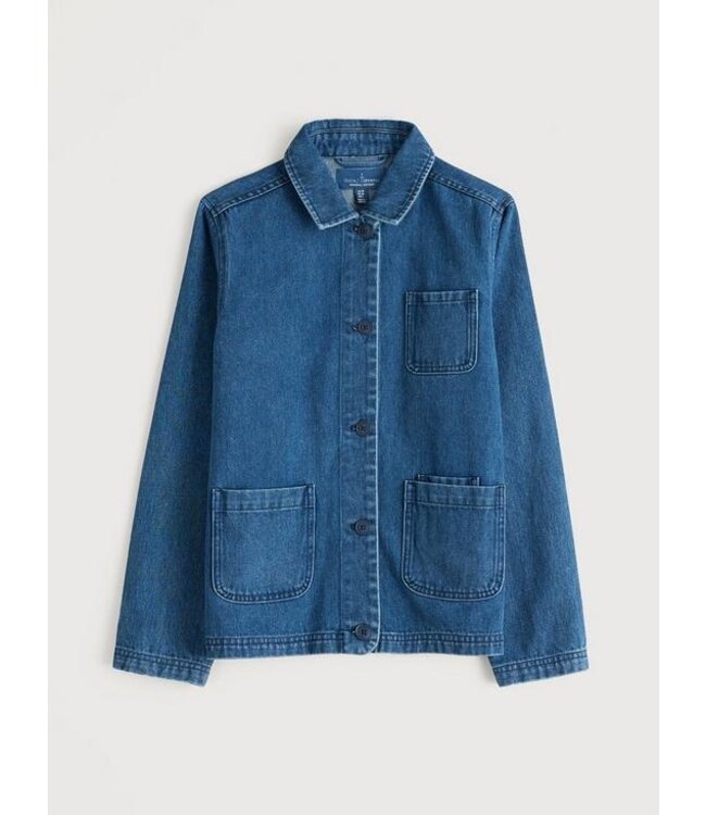 SEASALT CORNWALL •• Reading Rocks Jacket II | Mid Wash