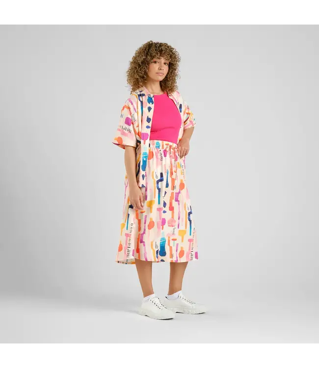 DEDICATED. •• Skirt Klippan Summer | Abstract Multi Color