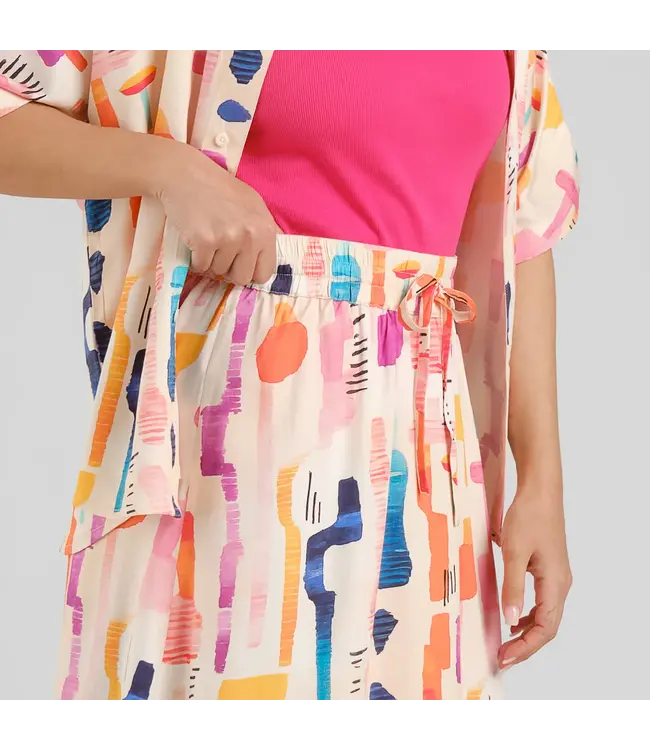 DEDICATED. •• Skirt Klippan Summer | Abstract Multi Color