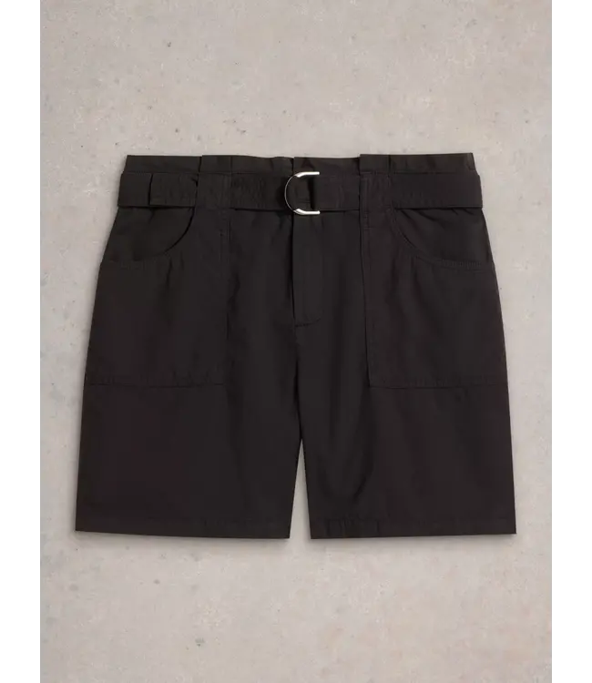 WHITE STUFF •• Teakie Short | Pure Black