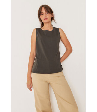 SKFK •• ZUNTZ-2-GOTS T-SHIRT | Dark  Khaki