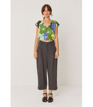 SKFK •• ESTI TROUSER | Dark Khaki