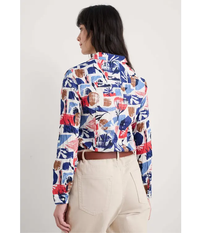 SEASALT CORNWALL •• Larissa Shirt | Marine Forms Chalk