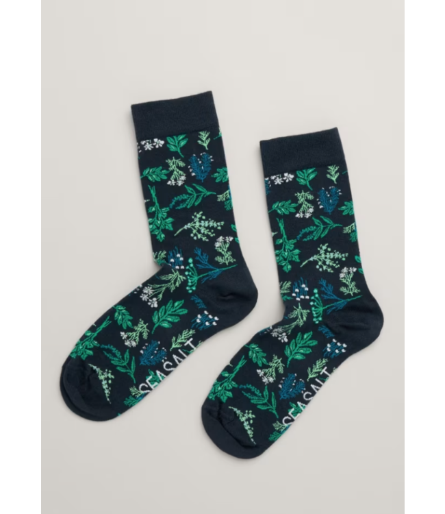 SEASALT CORNWALL •• Womens Arty Socks | Herb Forage Maritime