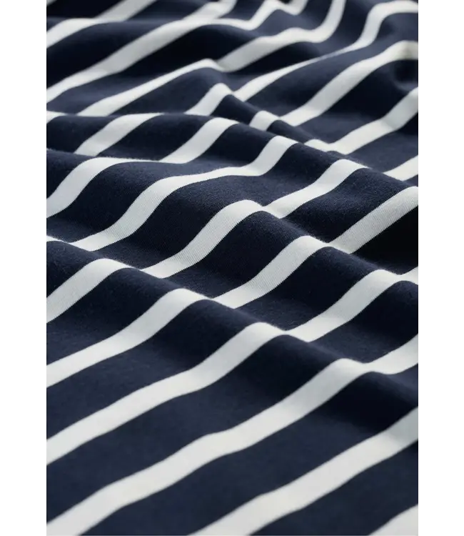 SEASALT CORNWALL •• Tidal Drift Jersey Vest | Breton Maritime Chalk