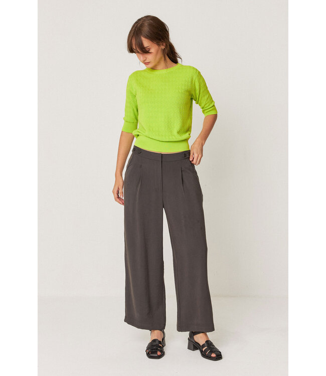 SKFK ••  MUIKE-GOTS SWEATER | ACID GREEN