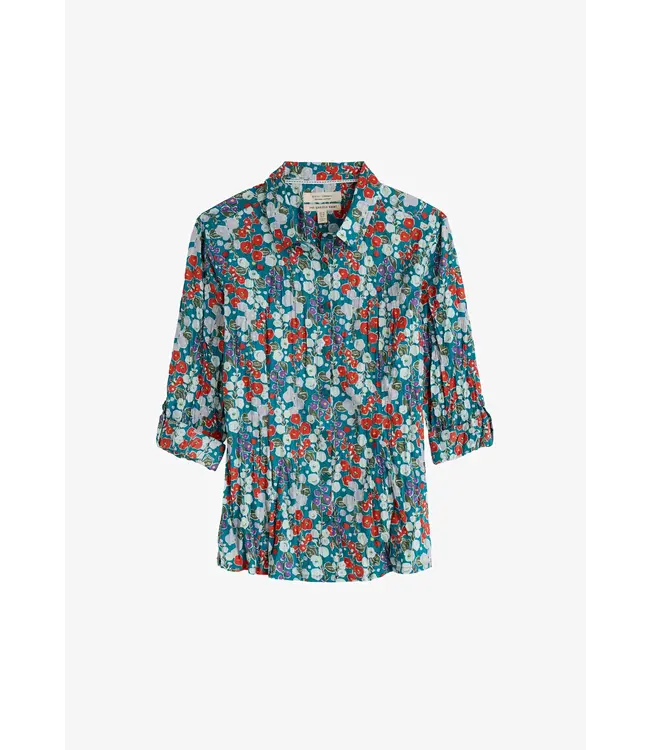 SEASALT CORNWALL •• Larissa Shirt | Wild Hollyhock Dark Drift