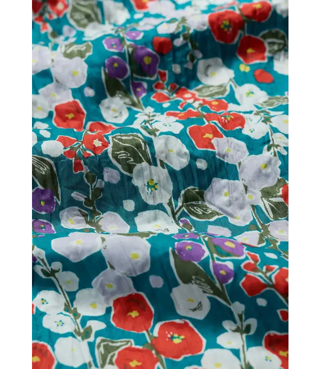 SEASALT CORNWALL •• Larissa Shirt | Wild Hollyhock Dark Drift