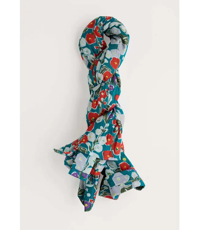 SEASALT CORNWALL •• Larissa Shirt | Wild Hollyhock Dark Drift