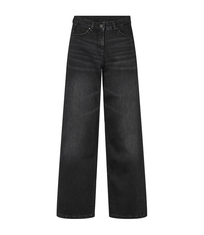 LAURIE •• Carol Loose | Medium Length | Washed Black Denim