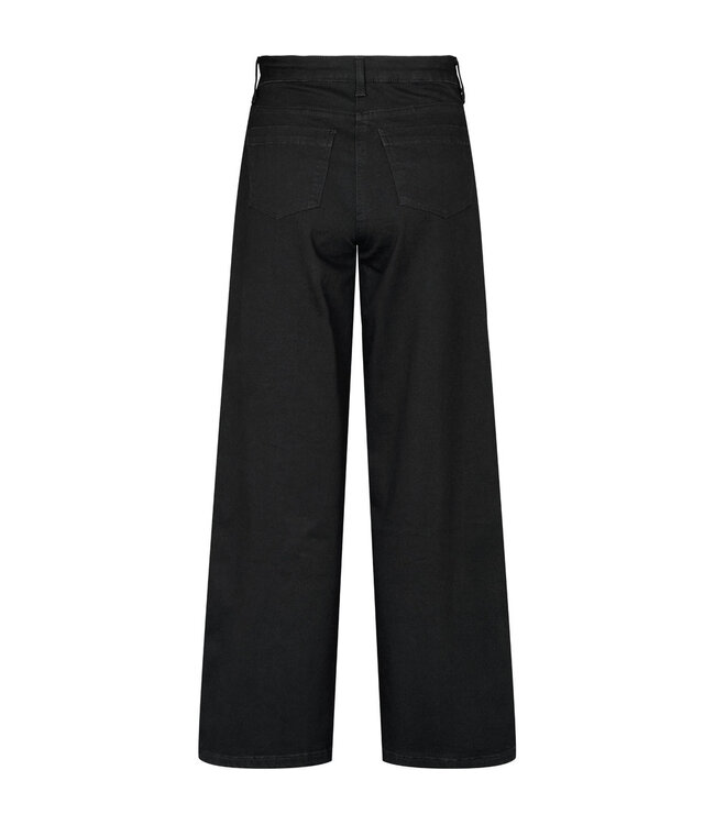 LAURIE •• Carol Loose | Medium Length | Washed Black Denim