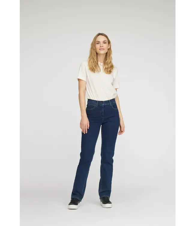 LAURIE •• Marple Straight | Medium Length | dark blue denim