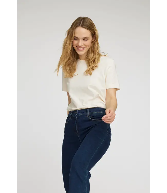 LAURIE •• Marple Straight | Medium Length | dark blue denim