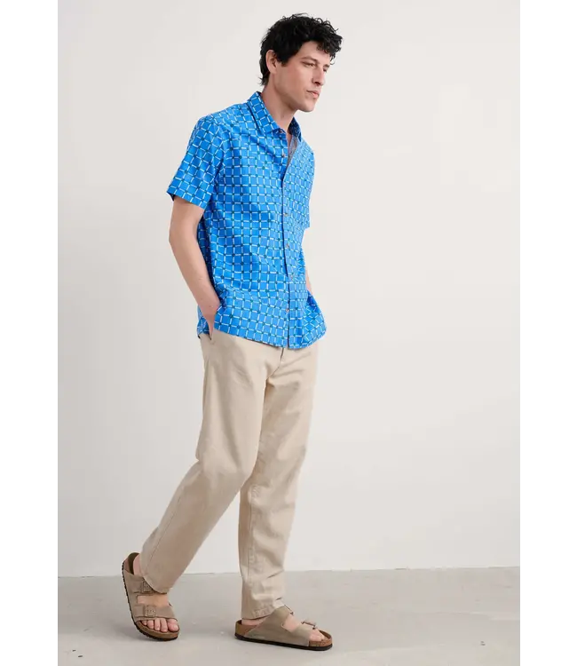 SEASALT CORNWALL •• Men's Messack Troursers | Undyed Linen