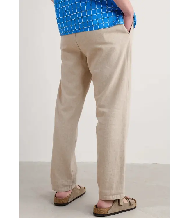 SEASALT CORNWALL •• Men's Messack Troursers | Undyed Linen