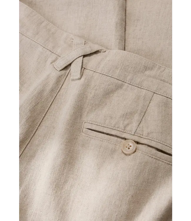 SEASALT CORNWALL •• Men's Messack Troursers | Undyed Linen