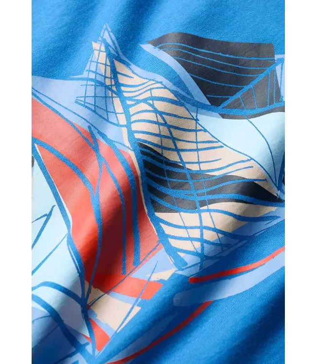 SEASALT CORNWALL •• Men's Midwatch T-shirt | Sail Sketch Borage