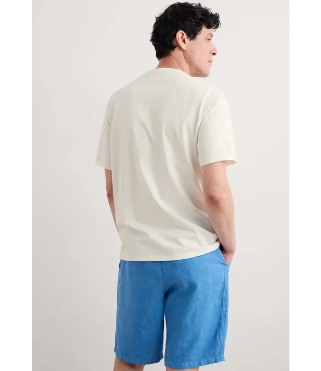 SEASALT CORNWALL •• Men's Midwatch T-shirt | Sailing Graphic Chalk