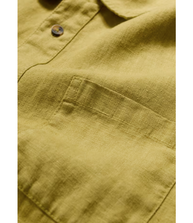 SEASALT CORNWALL •• Men's Carne Shirt | Light Citron