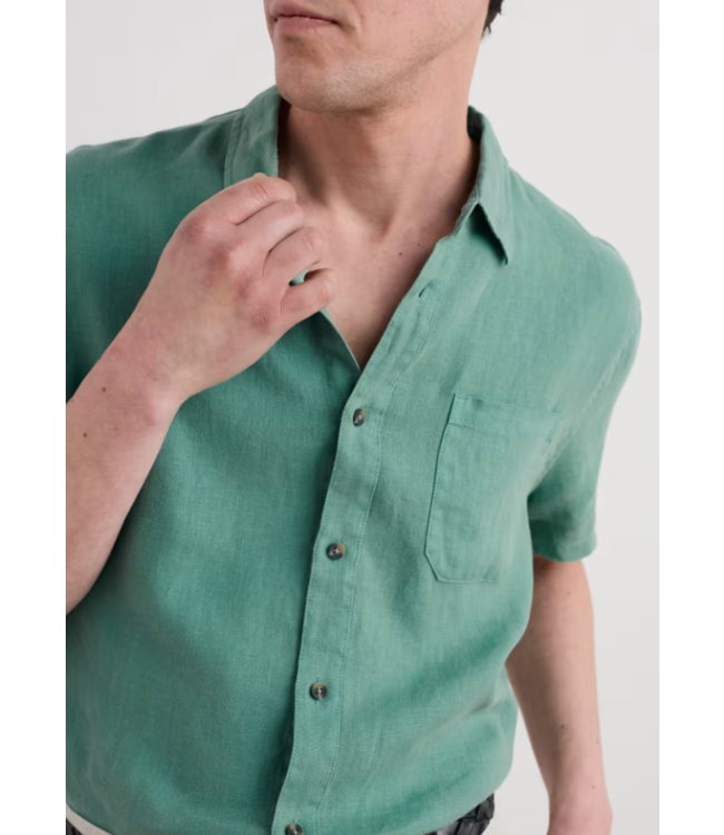 SEASALT CORNWALL •• Men's Carne Shirt | Mineral