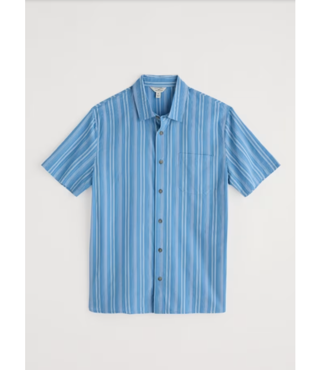 SEASALT CORNWALL •• Men's Skylight Cave Shirt | Calligraphy Clear Sky