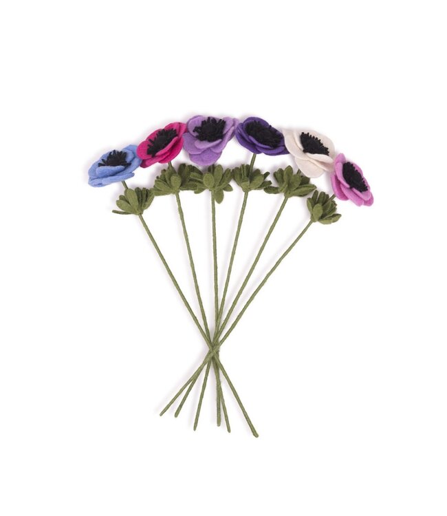 SJAAL MET VERHAAL  •• Anemoon | Verschillende kleuren