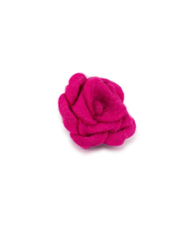 SJAAL MET VERHAAL  •• Broche met je favoriete bloem van vilt