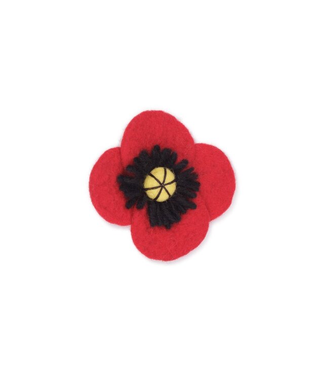 SJAAL MET VERHAAL  •• Broche met je favoriete bloem van vilt