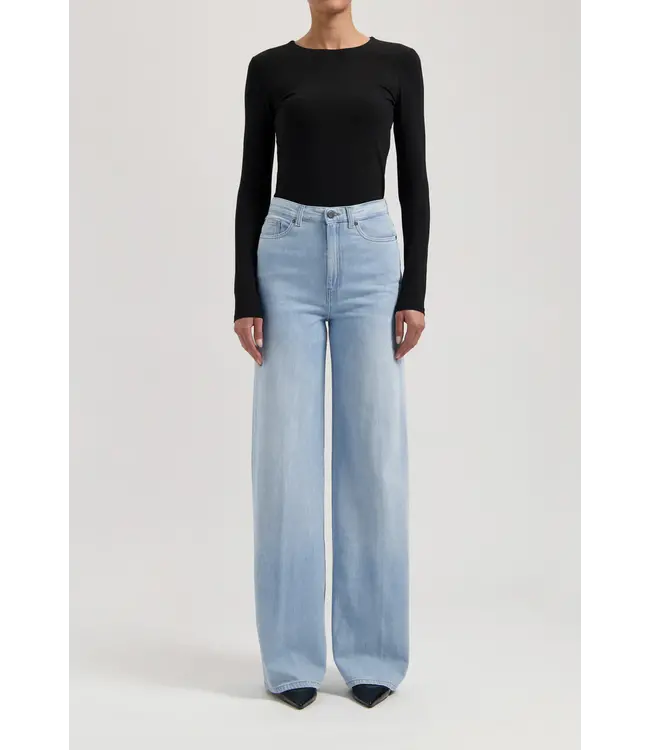 MUD Jeans •• Sara High Loose Flow - Stone Vintage