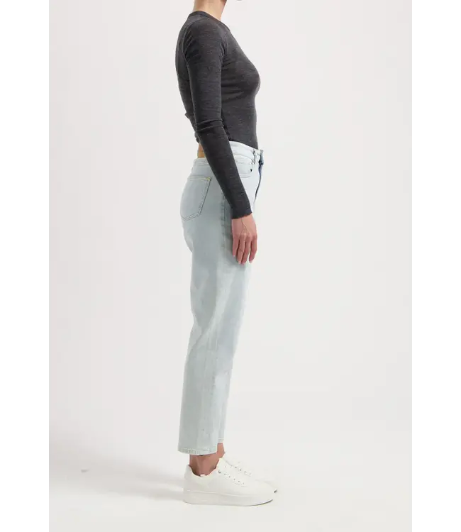 MUD Jeans •• Mams High Tapered - Light Stone