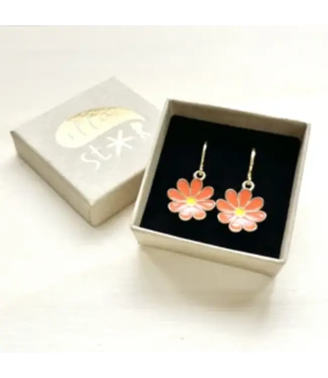 Illu-ster •• Oorbellen | Gerberas