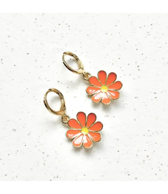 Illu-ster •• Oorbellen | Gerberas