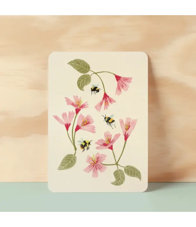 Illu-ster •• Ansichtkaart | Bumblebees
