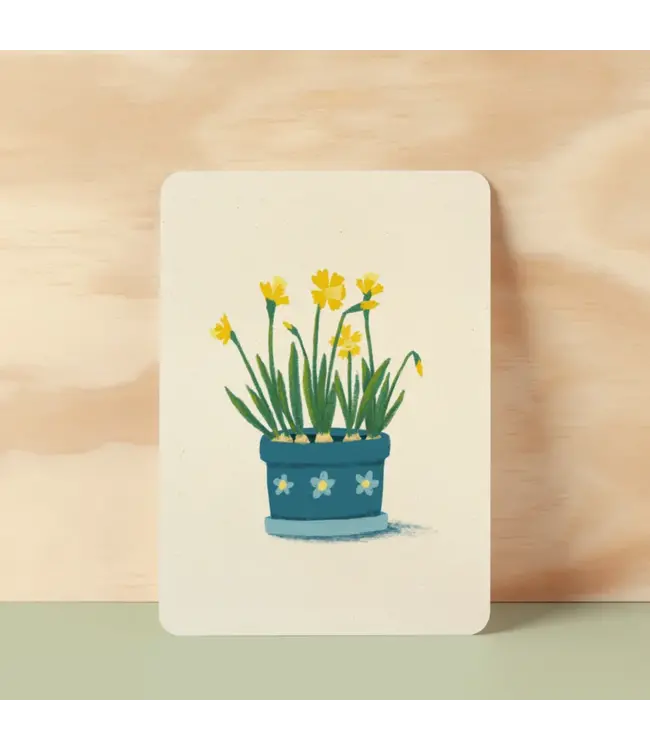 Illu-ster •• Ansichtkaart | Spring messengers