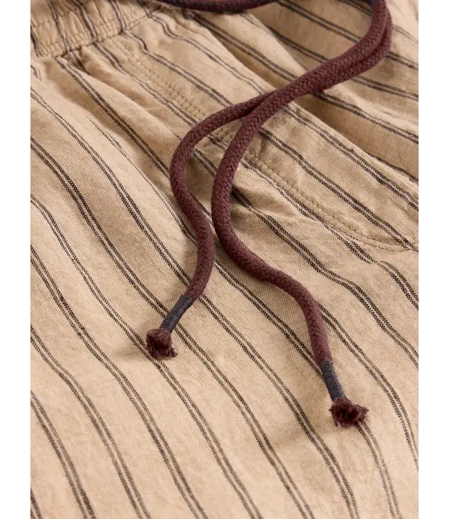 WHITE STUFF •• Belle Linen Wide Leg Trouser | Natural Multi