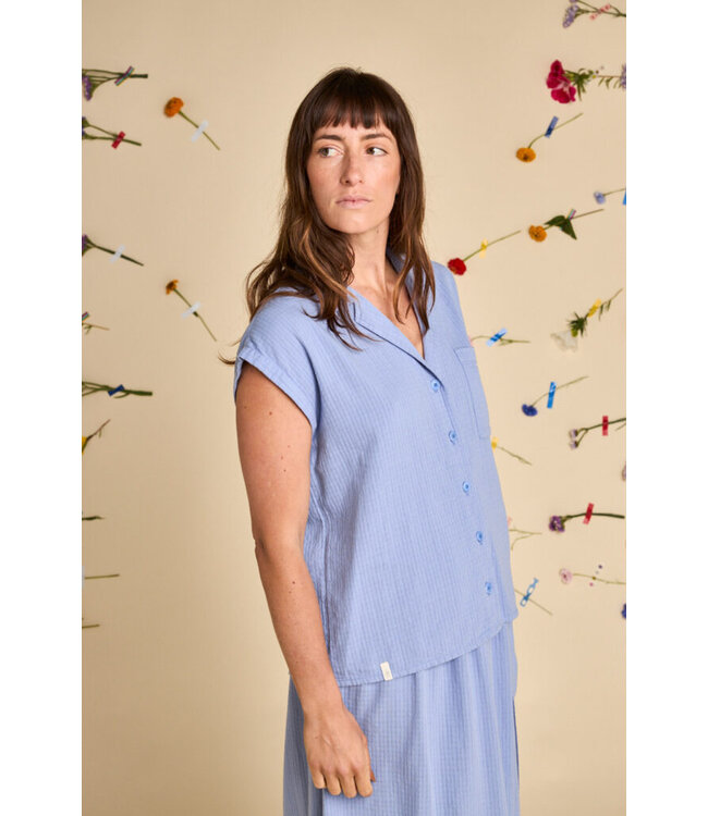 GRAINE CLOTHING •• Chemise Raisonner | Blue Ciel
