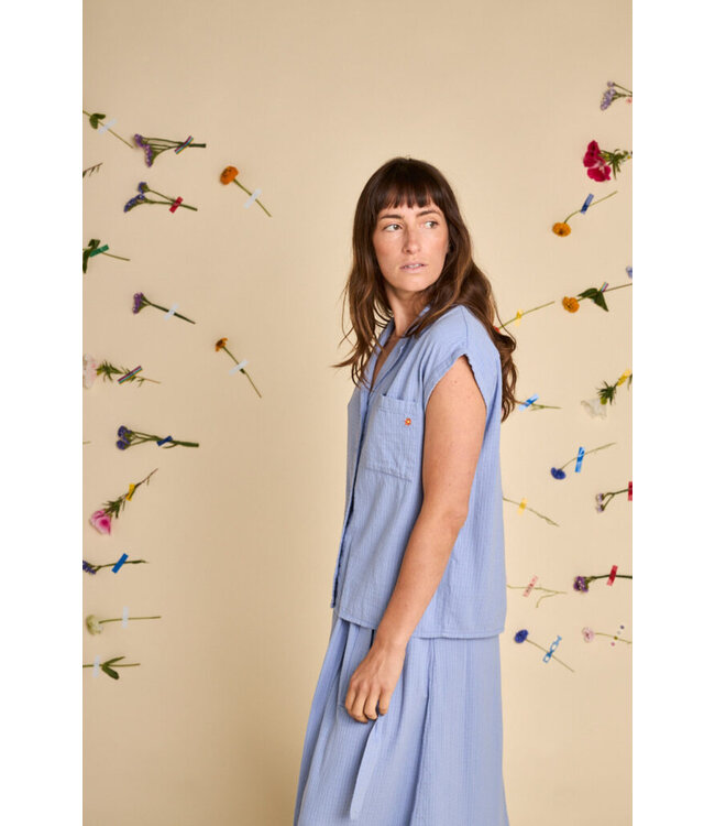 GRAINE CLOTHING •• Chemise Raisonner | Blue Ciel
