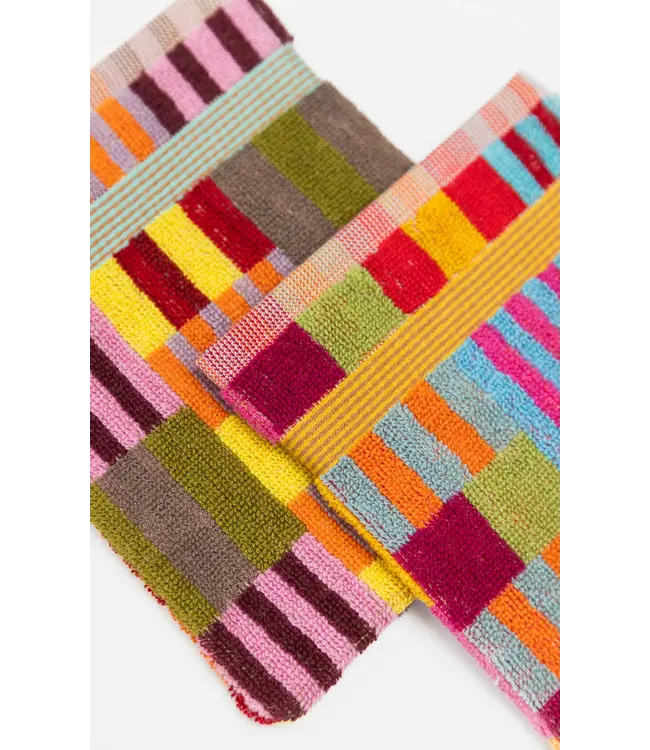 FOEKJE FLEUR •• Wash Cloths duo #47 tulip quilt