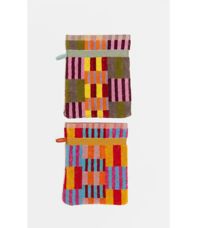 FOEKJE FLEUR •• Wash Cloths duo #47 tulip quilt