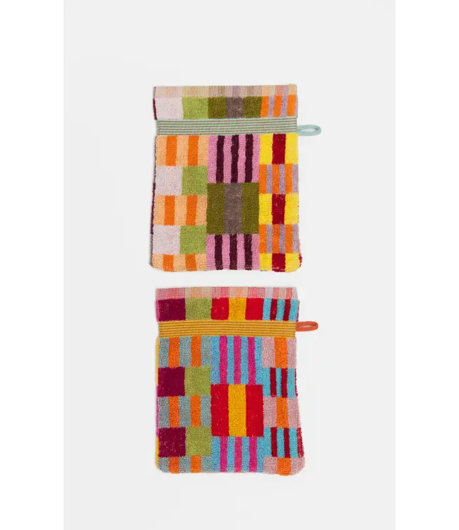 FOEKJE FLEUR •• Wash Cloths duo #47 tulip quilt