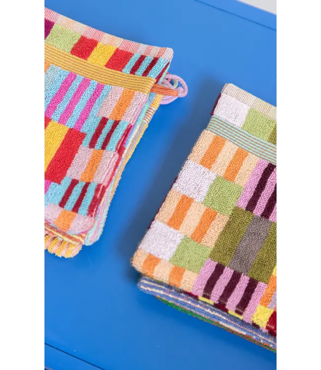 FOEKJE FLEUR •• Wash Cloths duo #47 tulip quilt