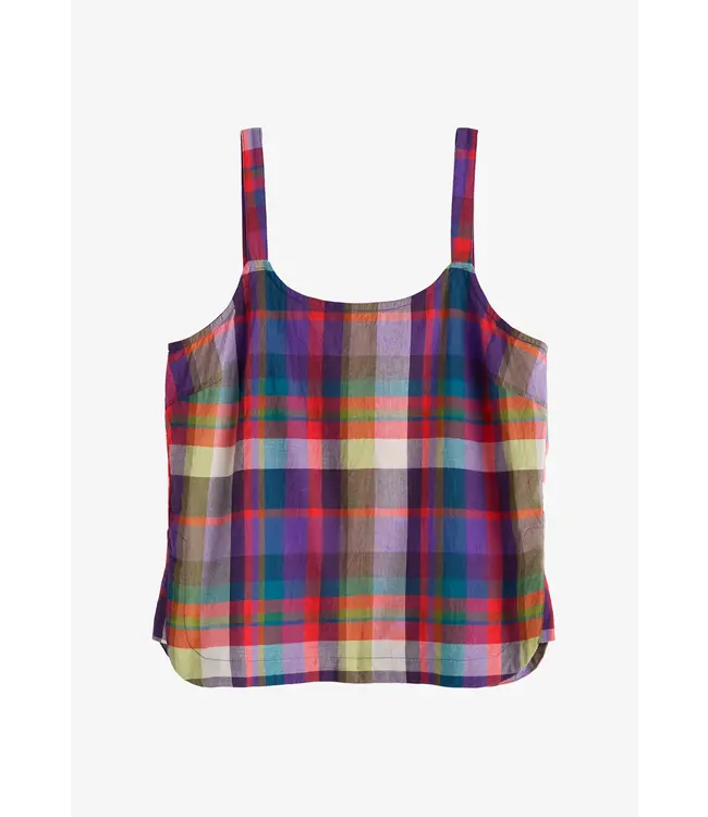 SEASALT CORNWALL •• Hare's Tail Vest | Florabunda Multi Damson