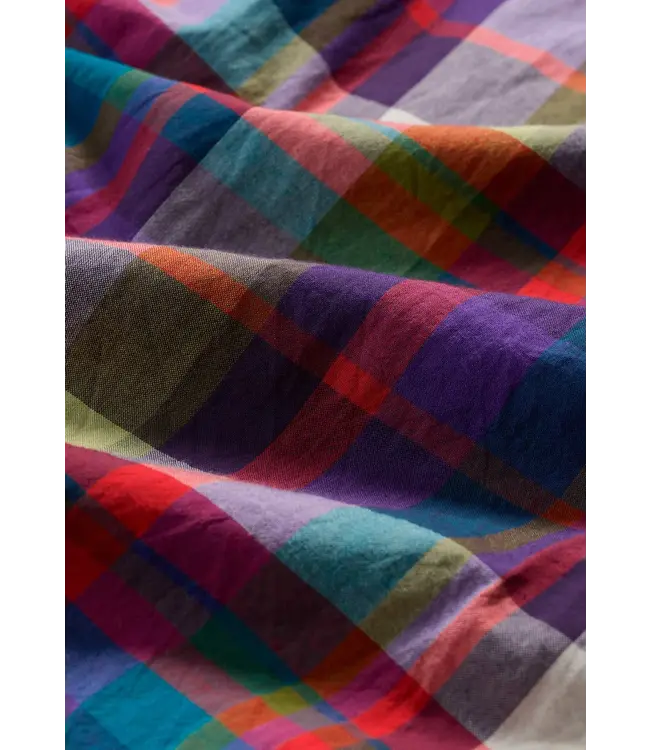 SEASALT CORNWALL •• Jamboree Chambray Midi Skirt | Florabunda Multi Damson