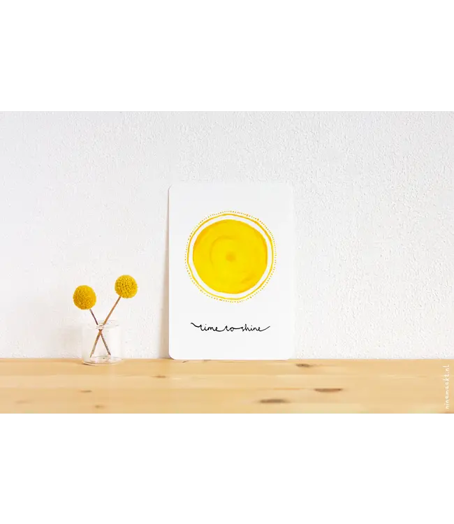 Nina Maakt •• Kaart | Time to shine