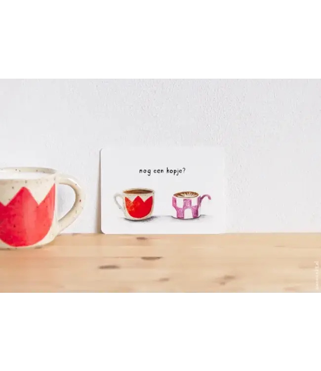 Nina Maakt •• Kaart | Nog een kopje?